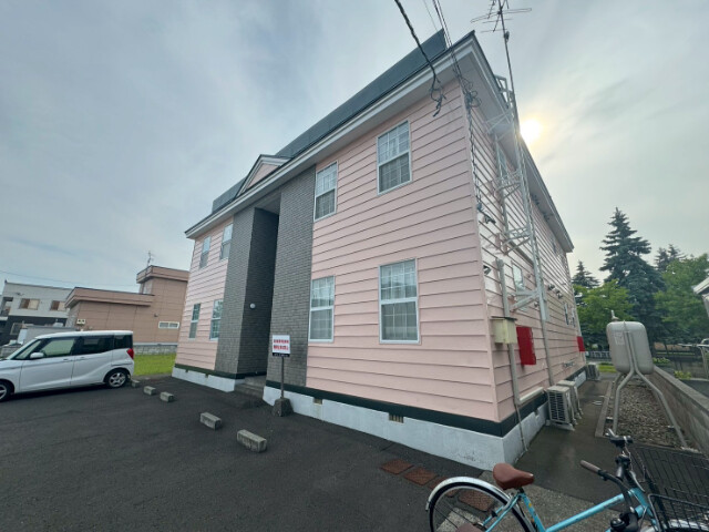 建物外観　札幌市北区あいの里３条「メゾンエスポワール」