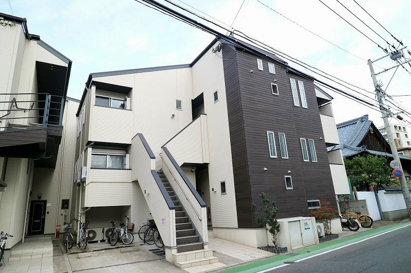 建物外観　お洒落な外観。