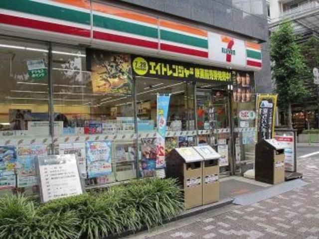 コンビニ　セブンイレブン日本橋浜町店（コンビニ）まで114m