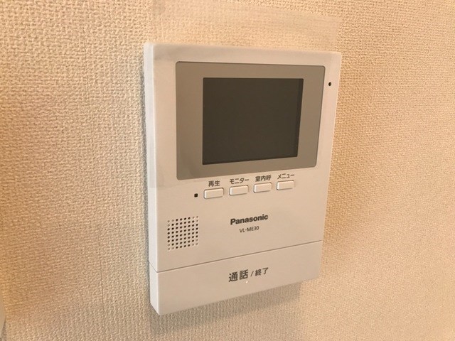 セキュリティ　TVモニター付きインターホンで安心♪