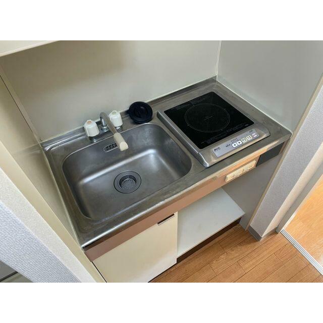 キッチン　１口ＩＨコンロ付き