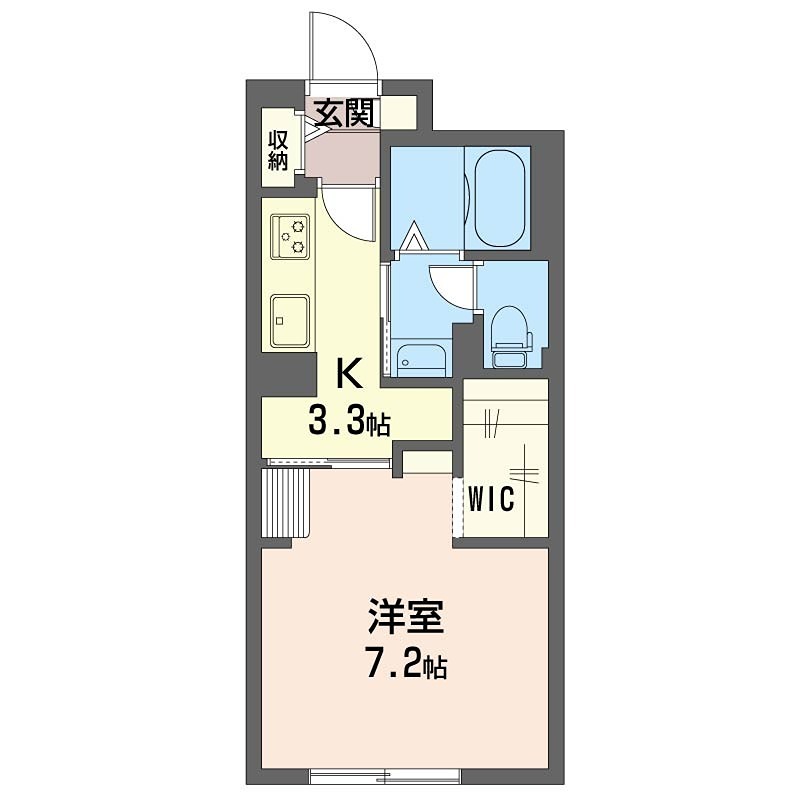 シャーメゾン萩の間取り写真