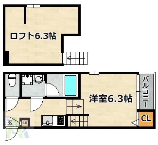 Casa di mare KOBEの間取り写真