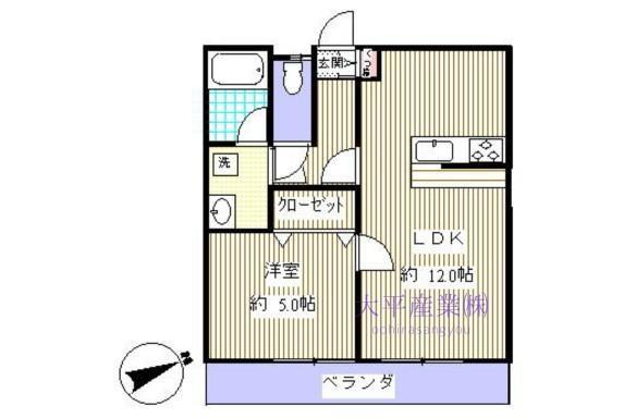 ミヤビコーポIIIの間取り写真