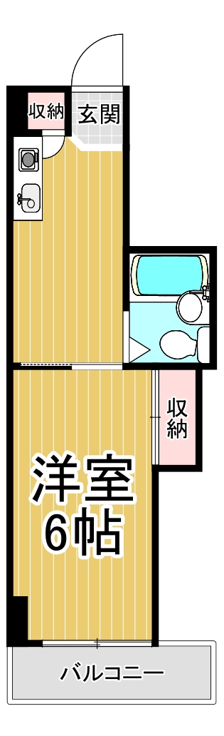 LakiaApartment夙川の間取り写真