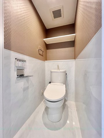 アレーヌコート新瑞橋のトイレ写真