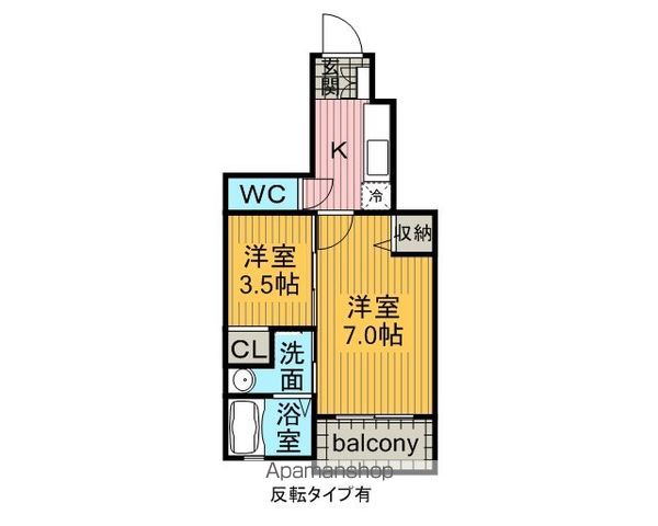 地下鉄桜通線 桜山駅 徒歩9分 3階建 築15年の間取り写真