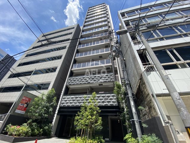 建物外観　プレサンスロジェ堺筋本町　外観