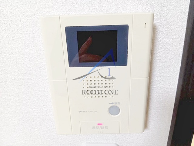セキュリティ　モニター付きインターホンです。