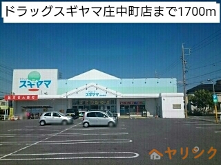 ドラックストア　ドラッグスギヤマ庄中町店（ドラッグストア）まで1700m