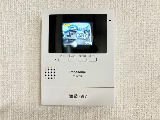 セキュリティ　モニター付きインターフォン