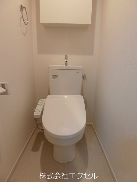 京王線 中河原駅 徒歩8分 2階建 築6年のトイレ写真