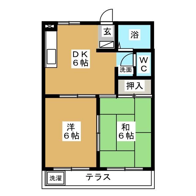 メゾンサヨネの間取り写真