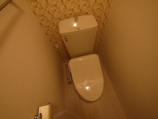 トイレ　ゆったりとした空間のトイレです