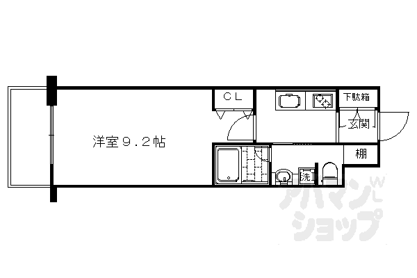 ベラジオ京都駅東IIの間取り写真