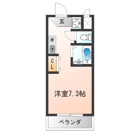 セラ岸里駅前の間取り写真
