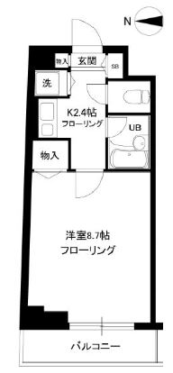 S.K.Yマンションの間取り写真