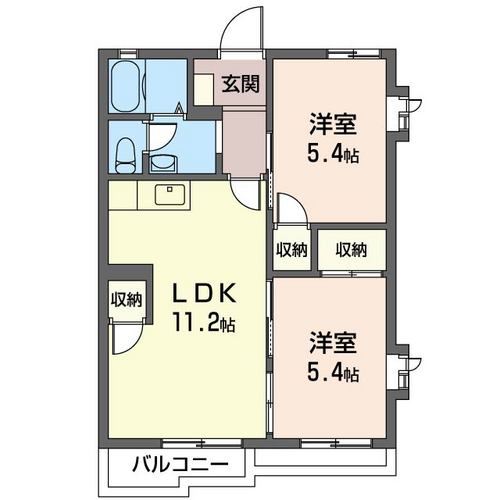 サンモールの間取り