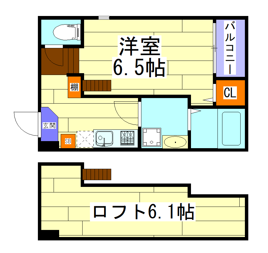 serieuxの間取り