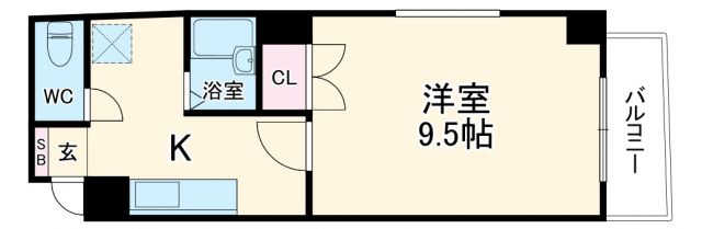 ドエル沢上の間取り