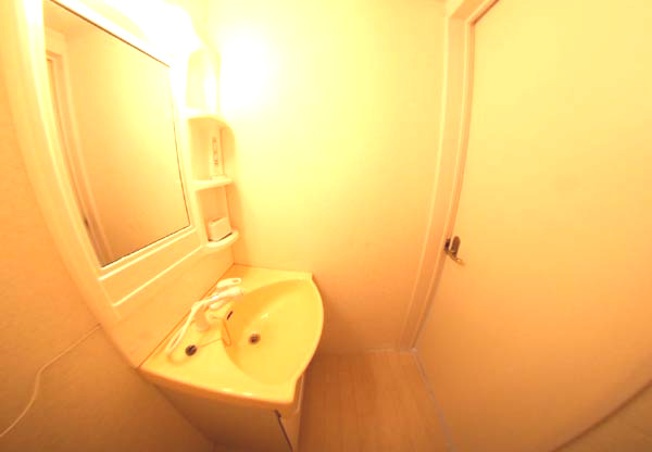 洗面設備　広い洗面スペース