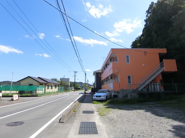 【大橋ハイツ◆平鎌田字石切場◆東日本国際大近く◆の建物外観】