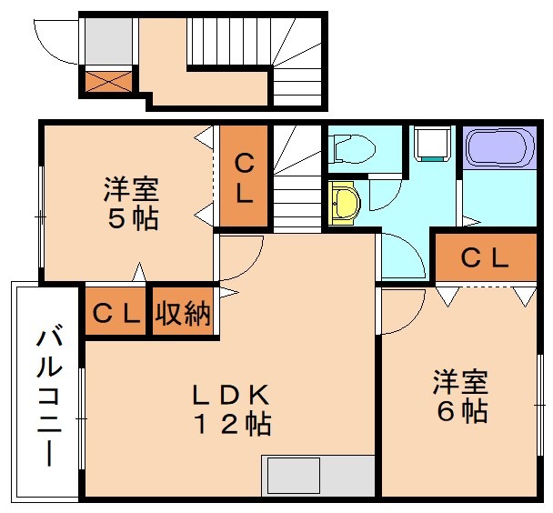 エコパラダイス宗像の間取り