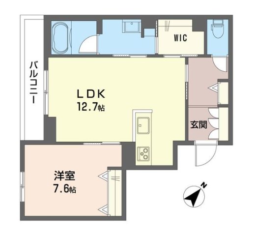 アンソレイユの間取り