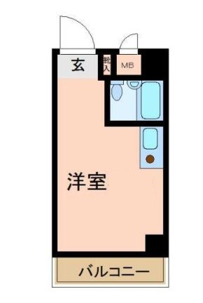 武蔵野市境南町のマンションの間取り