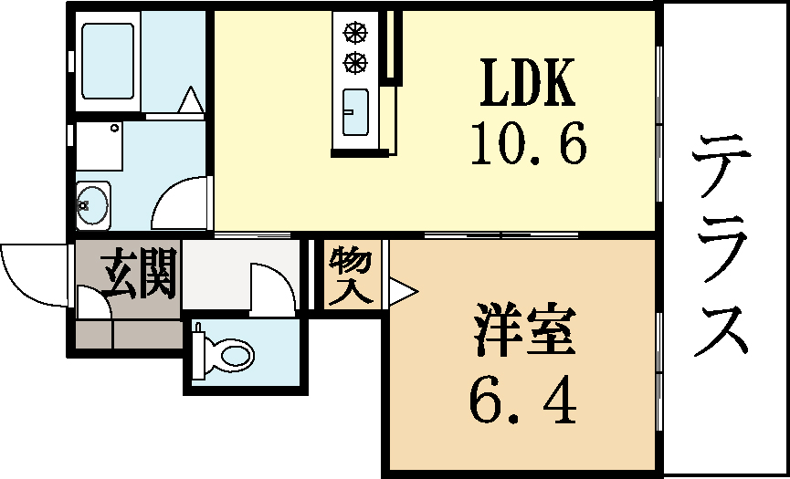 エスポワール六番館の間取り