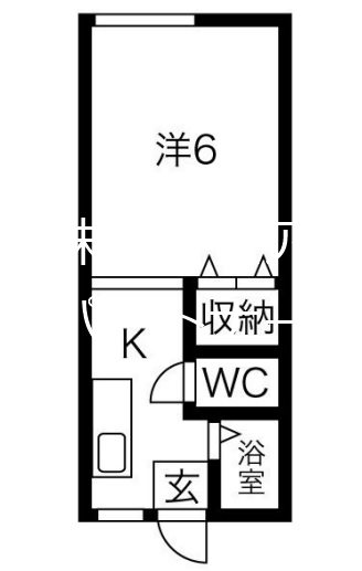 【カレッジハウスの間取り】