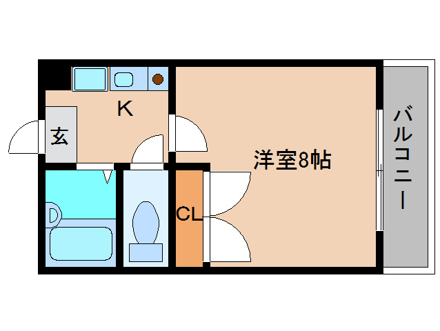 大和高田市大字東中のマンションの間取り