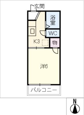 ハイツＭｉＬｅの間取り