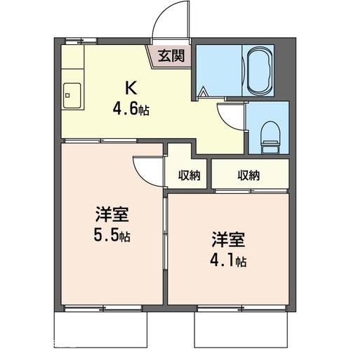 ときわコーポの間取り