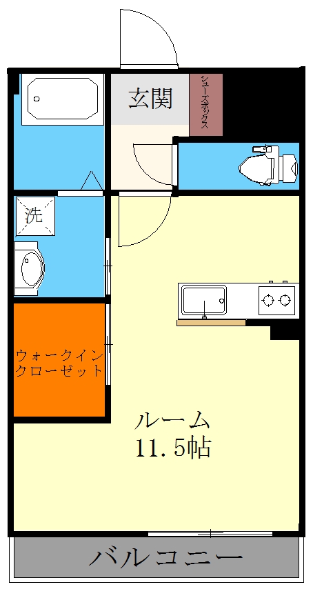 Ｃｒｅｓｔ平成の間取り