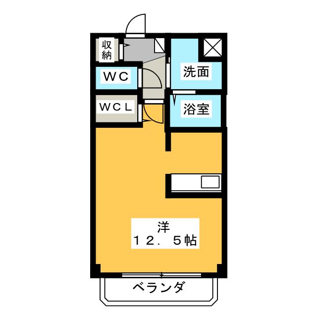 ＷＩＳＴＥＲＩＡＷＡＫＡＹＡＭＡIIIの間取り