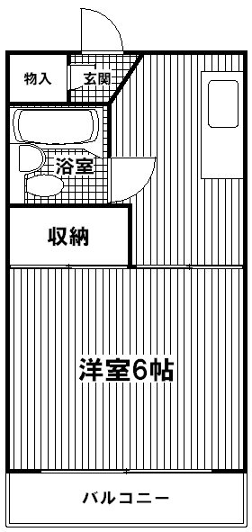 第二ヴィクトリア202の間取り