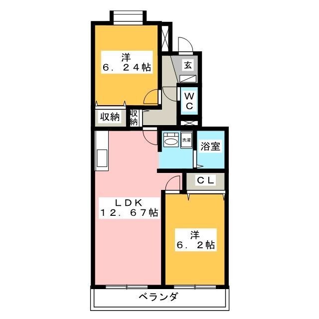 Ｔｏｒａｎｏ城西の間取り