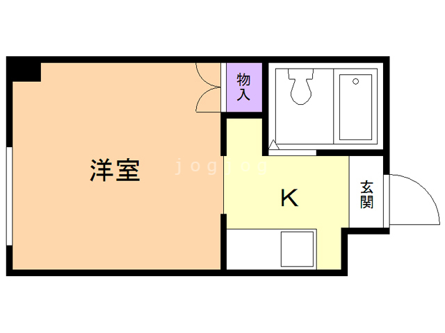 藤井ビル北１４条の間取り