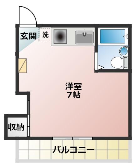 サンライズ48の間取り