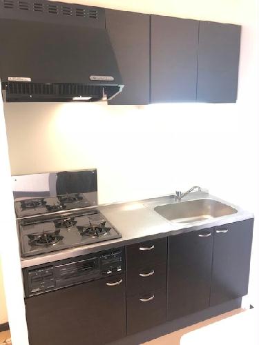 キッチン　3口ガスコンロ