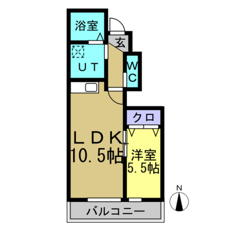 イースト加木屋の間取り