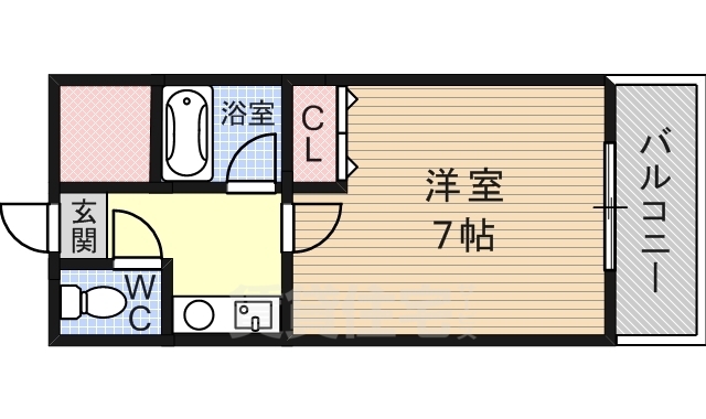 エトワール桂の間取り