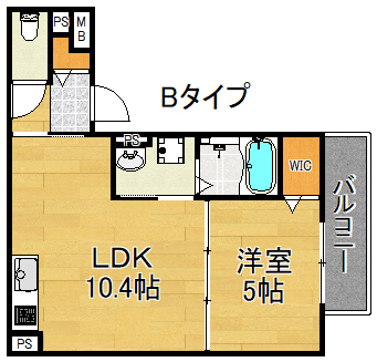 パークス住之江IIの間取り