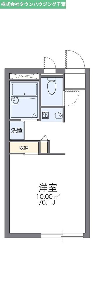 レオパレスクレストＡの間取り