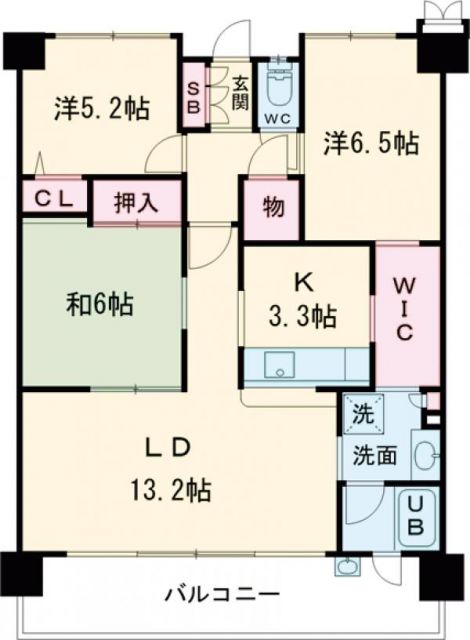 【Ｆステージ東浜の間取り】