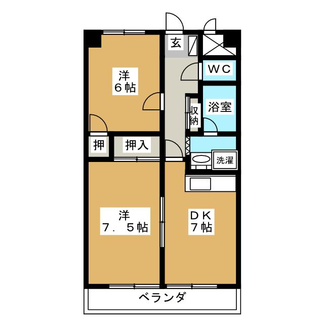 ＫＤＳマンションの間取り