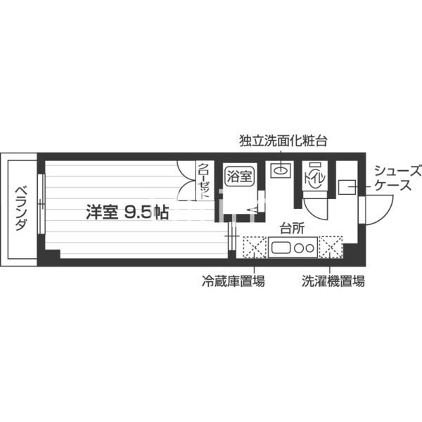 オードヴィ槇島の間取り