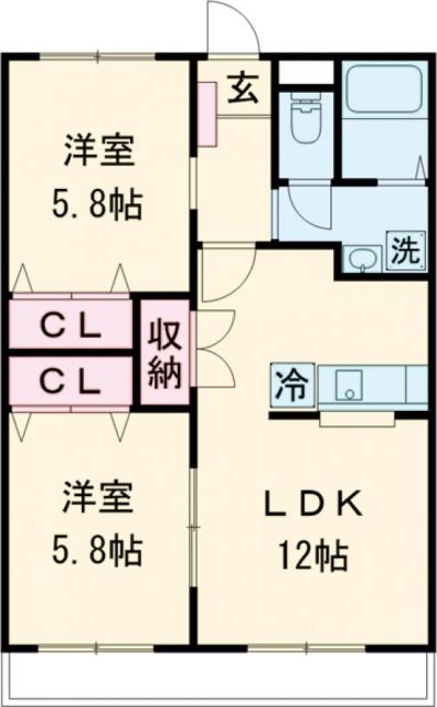 シトリンIIの間取り