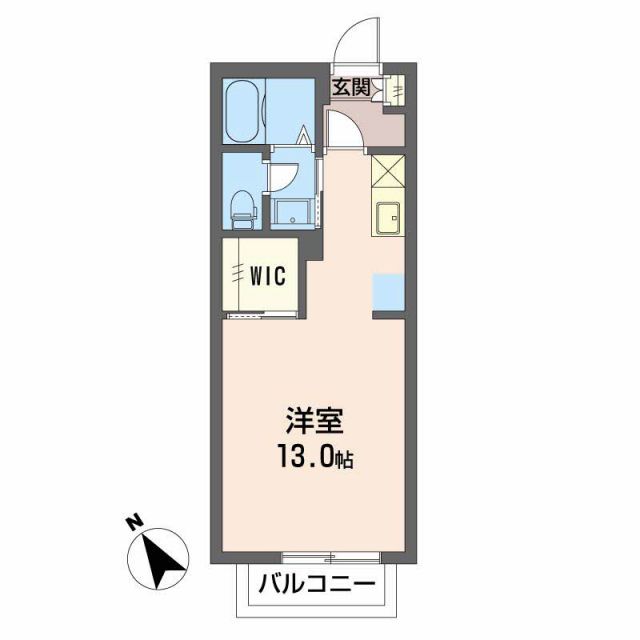 御殿場市新橋のアパートの間取り